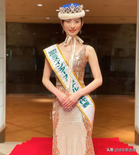 2022日本國際小姐出爐，22歲美女翻譯奪冠
