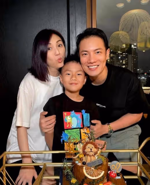 楊千嬅被曝全家移居內地，9歲兒子讀頂級學校，老公約劉嘉玲跑步
