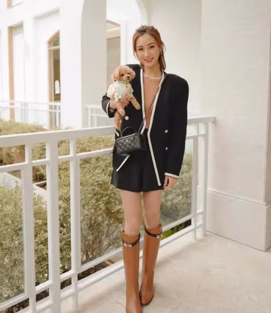 恭喜！TVB小花蔡嘉欣預告與富貴男友好事近，直言在等對方求婚
