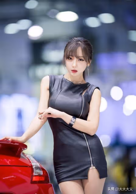 展會上的韓國模特受關注程度非常高 每一幀都是理由