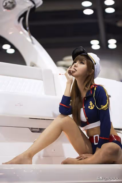 展會上的韓國模特受關注程度非常高 每一幀都是理由