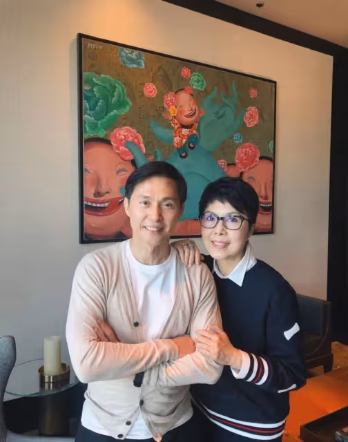 張國強參加聚會，周聰羅蘭胡楓三大老戲骨同框，耄耋之年仍精神好