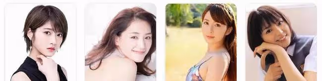 2021日本女網友評選十大最美女星，最小21歲，最大已52歲