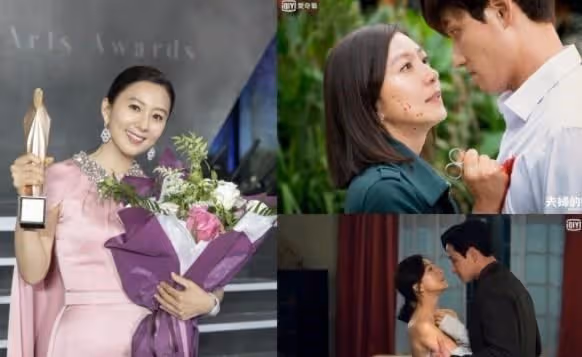 54歲金喜愛從美艷小三演到復仇元配，戲外嫁多金才子不受醜聞動搖