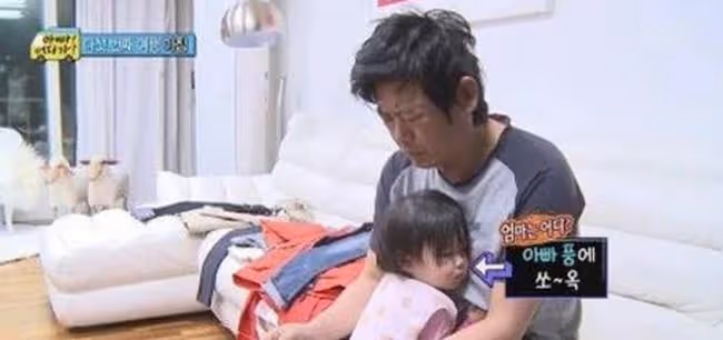 韓劇好爸爸專業戶，成東日全憑演技，他從沒有體會過父愛