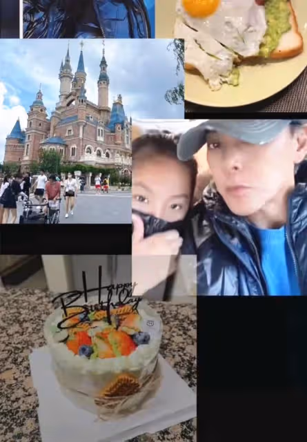 莫少聰為10歲女兒慶生,親密靠肩感情好,與洪欣兒子卻關係疏離