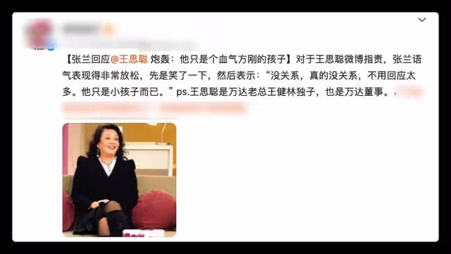 王思聰也下場吃瓜，炮轟汪小菲是死鴨子嘴硬，曬聊天記錄信息量大