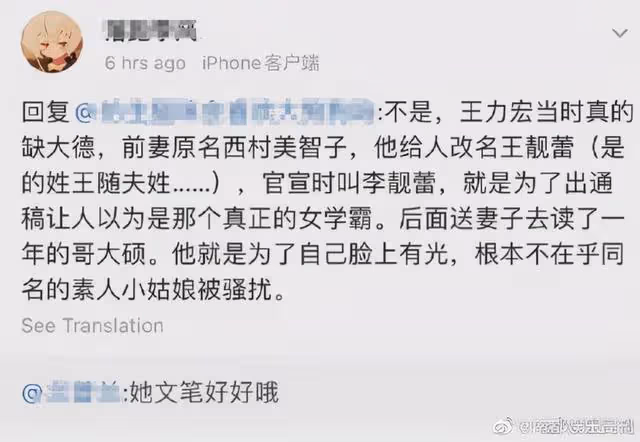 王力宏的瓜和李安的尊重