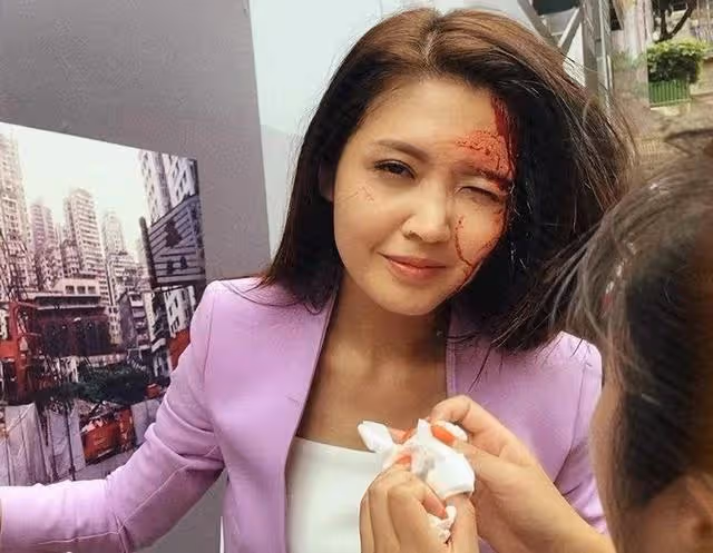 敬業!TVB演技派女星拍爆破戲獲古天樂鼓勵,拒絕用替身親自上陣