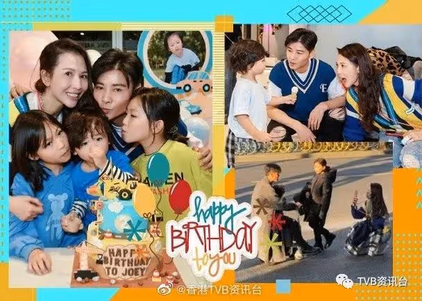 姚子羚剪走長發化身女強人！張晉曬全家福慶細仔2歲生日