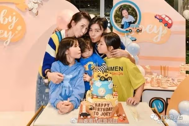 姚子羚剪走長發化身女強人！張晉曬全家福慶細仔2歲生日