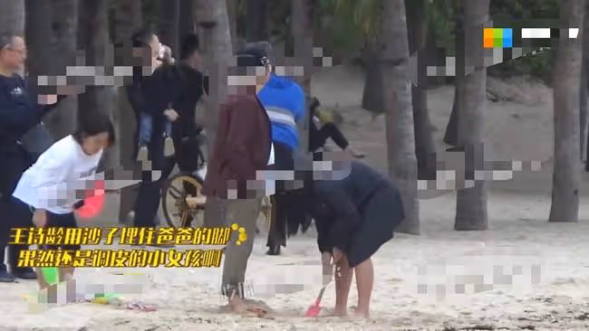 王岳倫攜女兒歡樂度假，12歲王詩齡身高驚人，摟爸爸肩膀超有愛