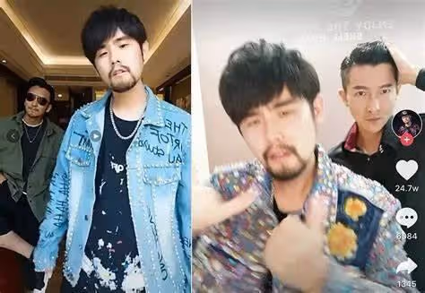 失散的兄弟?香港知名男星與內地網紅撞臉,超高相似度引網友熱議