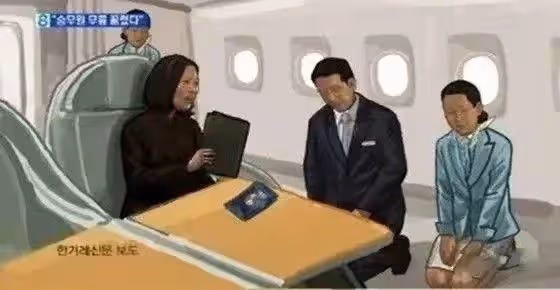韓版「我爸是李剛」,姐姐一句話逼停飛機,妹妹一杯水潑掉2000億