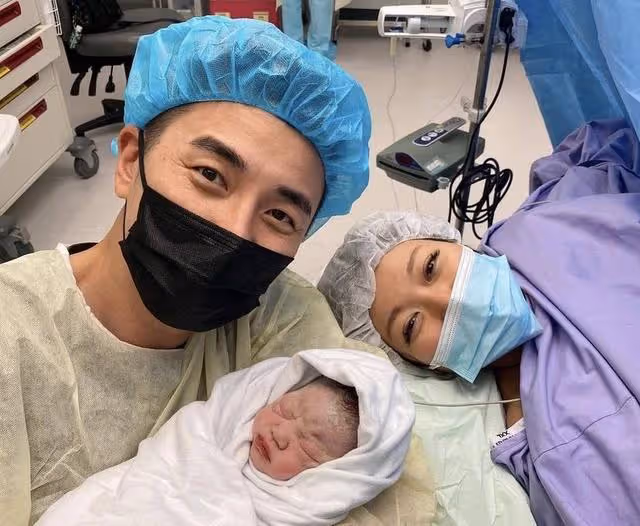 恭喜!TVB著名男星升級當爸,妻子經歷14小時陣痛平安剖腹產女