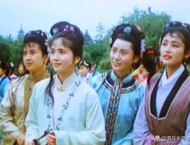 只要顏值高,演丫鬟也能把小姐比下去,陳紅的紫鵑搶了林黛玉風頭
