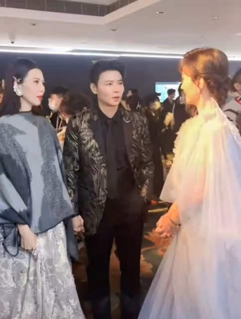 趙雅芝罕見同框李若彤,穿仙女裙似凍齡,兩不老女神親密牽手熱聊