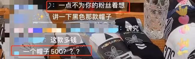 寧靜為自創品牌直播帶貨,一頂帽子賣499,賣力解說卻銷量慘澹