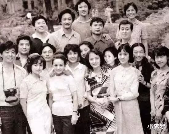 1980年明星們的合影照,很罕見