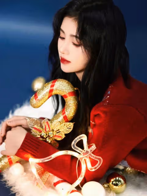 女星聖誕節造型驚艷!宋祖兒性感秦嵐秀美腿,趙雅芝露香肩太甜美
