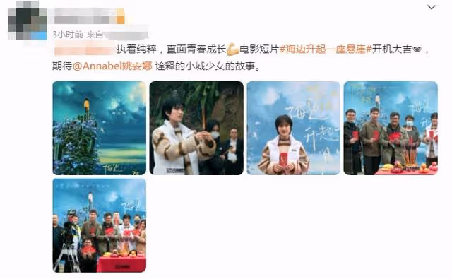 姚安娜挑戰當演員,成女一號穩占C位,被嘲長相氣質太普通難辨認