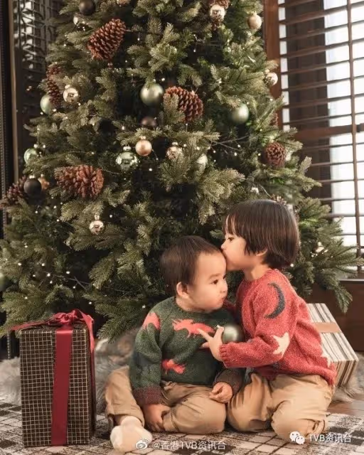 聖誕節快樂︱TVB當紅小生花旦們曬甜蜜
