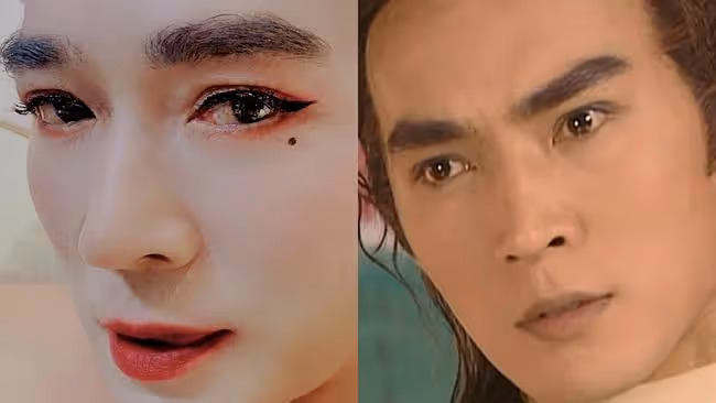 伊能靜兒子巴黎度假,扮女裝現身酒吧,穿長裙身材窈窕不輸媽媽