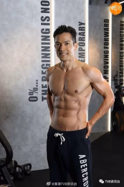 與女友簡淑兒操肌當作約會!TVB飛機師由肥仔變肌肉男