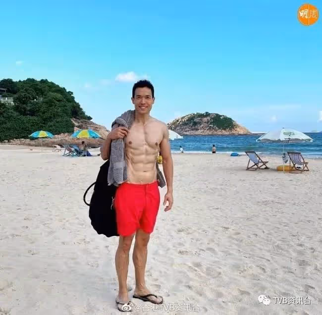 與女友簡淑兒操肌當作約會!TVB飛機師由肥仔變肌肉男