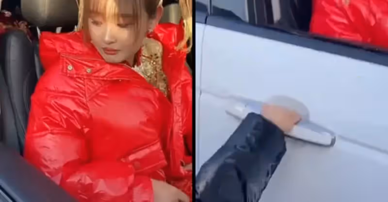 媽媽坐婚車要改嫁！倆兒子哭成淚人「緊抓車門」不放手　「依依不捨場面」看哭一眾親友