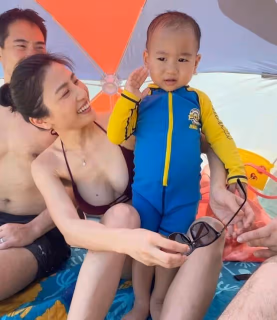 被兒子催生二胎!前TVB女星今年4月不幸經歷流產,直言會再接再厲