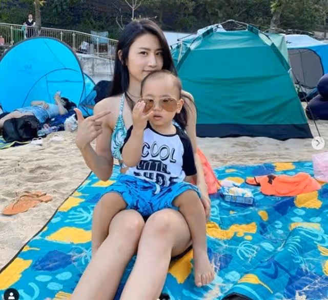 被兒子催生二胎!前TVB女星今年4月不幸經歷流產,直言會再接再厲