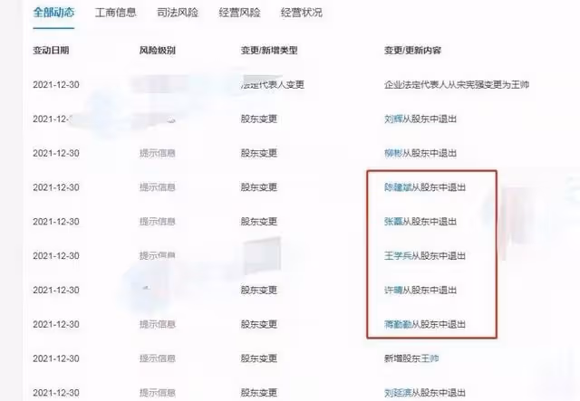 又有大事發生?陳建斌夫婦退出某公司,該企業剛被強制執行3980萬