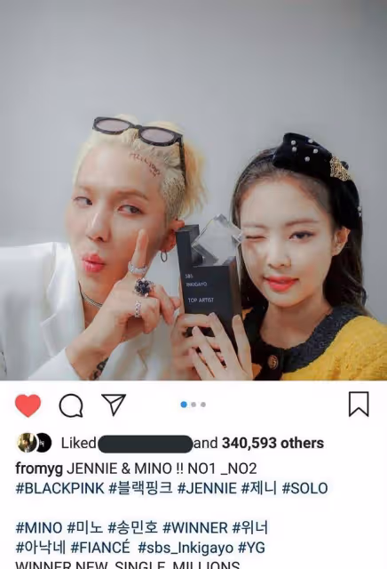 不是男友GD,最常登JennieIG的男人竟是他!感情好到連KAI都吃醋