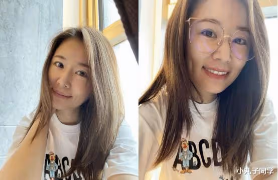 林心如秀腹肌,身材苗條,腹部肌肉線十分搶眼