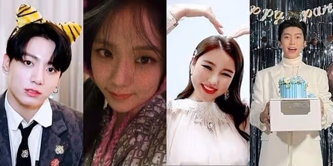 韓藝瑟男友和宋慧喬的狗,BTS和智秀也新年問候