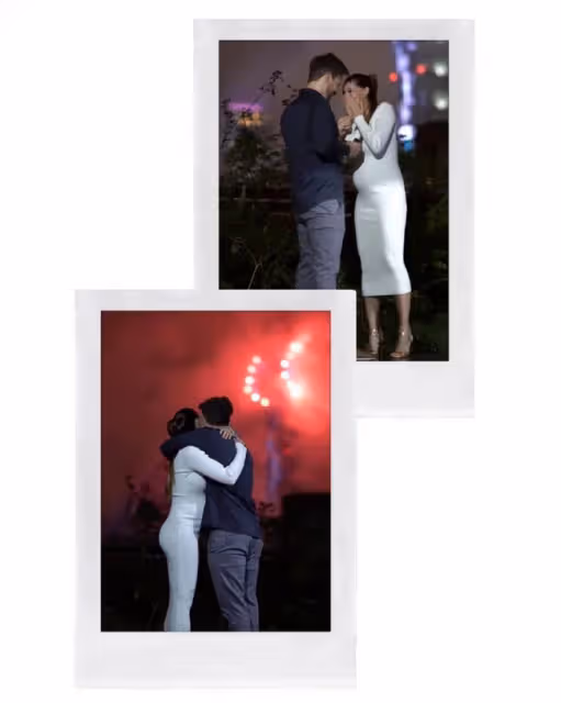 雙喜臨門!34歲女星宣布懷上男孩,挺7月孕肚被洋男友求婚太溫馨