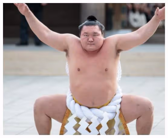 日本相撲手滿身贅肉無比雷人,美女明星為啥搶著嫁?原因非常簡單