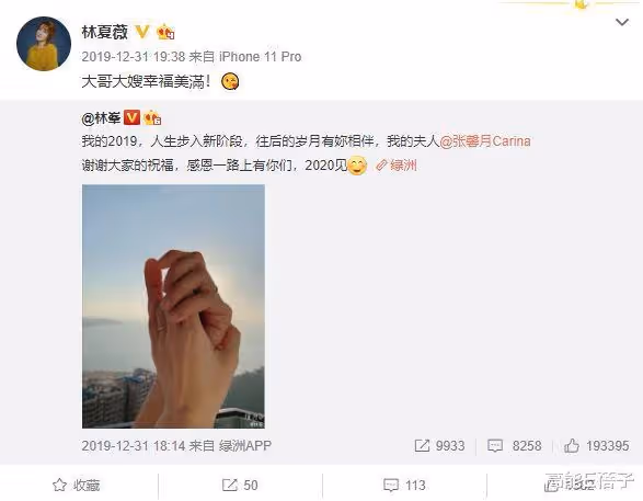 不滿老同學林夏薇被嘲TVB最水視後,陳曉深夜怒懟網友