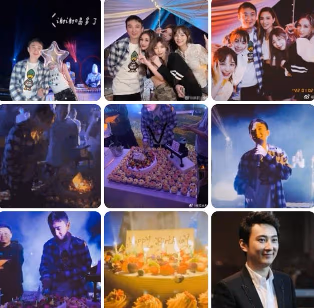 王思聰34歲生日派對現場曝光,淡定的微笑,為什麼我覺得他好孤獨