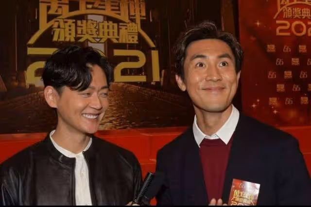 TVB小生張振朗與女友同居試婚,兩人接侄子放學,像極了一家三口