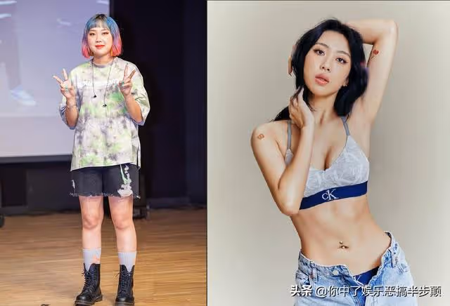 韓國女Rapper狂甩13公斤肥肉,新年大秀火辣身材,太勵志了