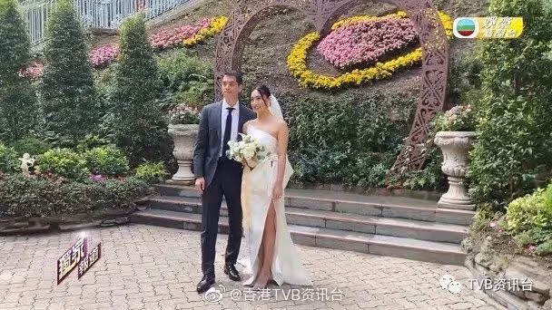 恭喜恭喜!TVB女主播嫁美日混血男友