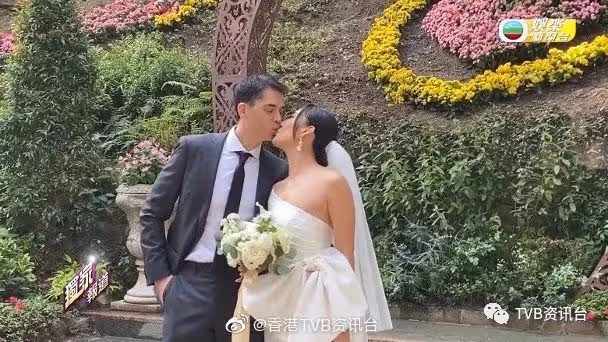恭喜恭喜!TVB女主播嫁美日混血男友