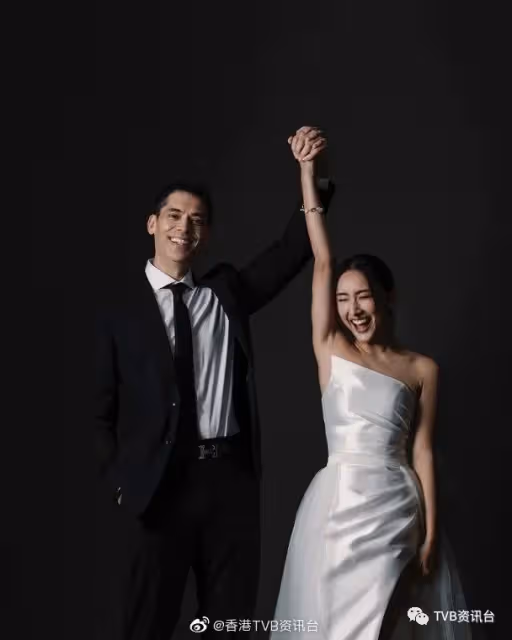 恭喜恭喜!TVB女主播嫁美日混血男友