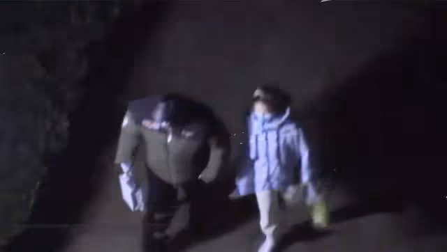 27歲男星剛紅就被曝戀情!和甜妹深夜挽手出行,散步熱聊同回愛巢