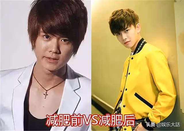 這8位男星減肥前後判若兩人!有人顏值直線上升,有人卻瘦到脫相