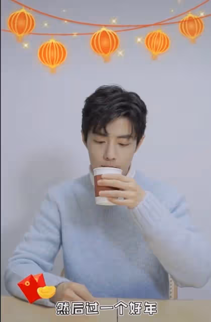 肖戰的小寒挑戰,一個小細節露溫柔,真是奇奇怪怪又可可愛愛