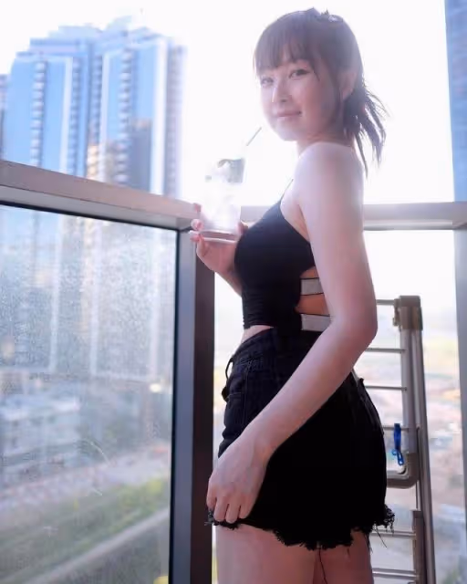 35歲TVB離巢童顏女神久違露面,餐廳與友敘舊,性感造型引圍觀