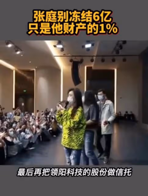 張庭夫婦早留後手?未直接控股涉傳銷公司,被曝已轉移600億資產